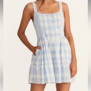 NWT Loveshackfancy Chennedy Mini Dress Size 4